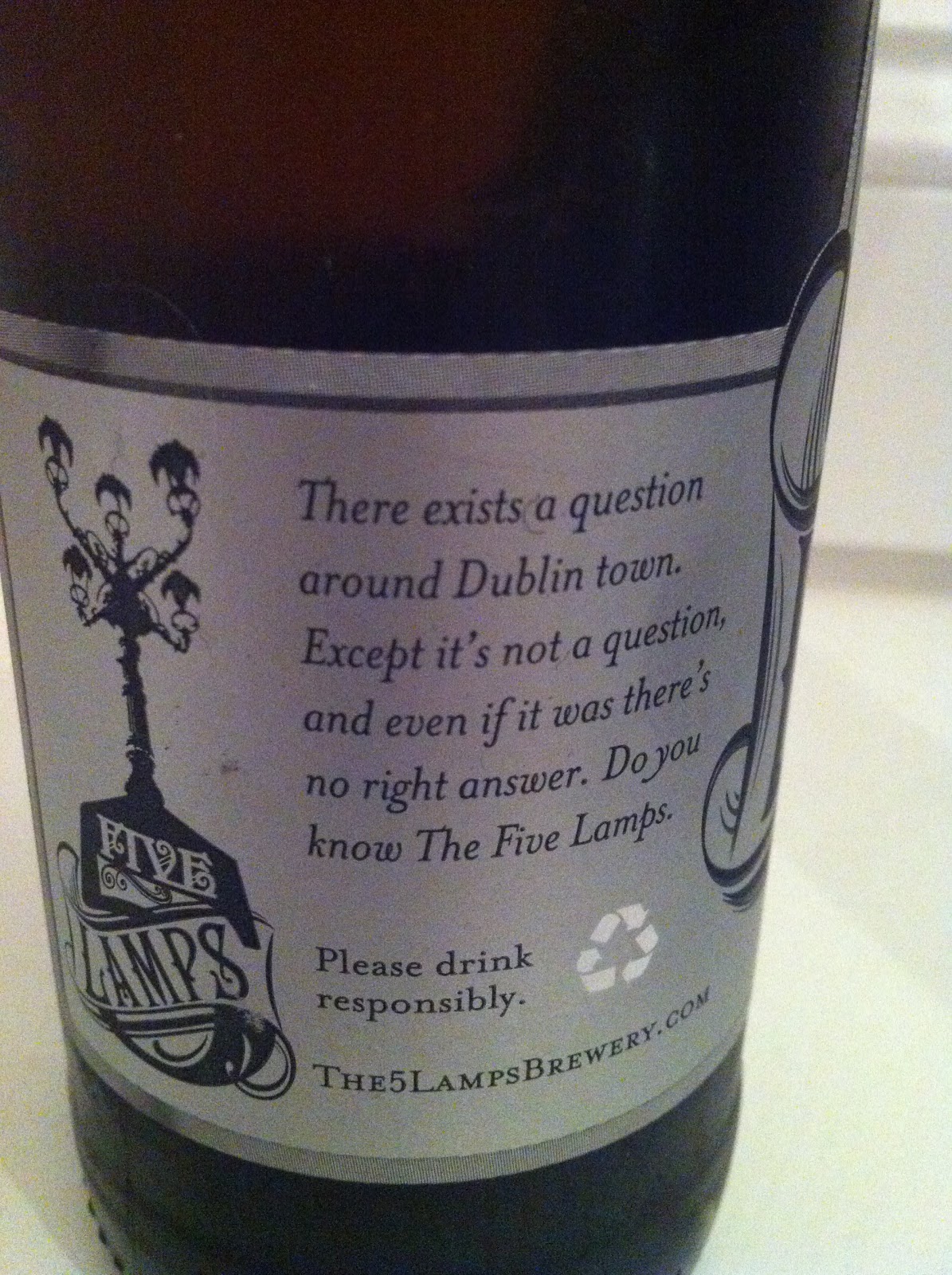 Life on the Avenue Five Lamps, Dublin Craft Beer